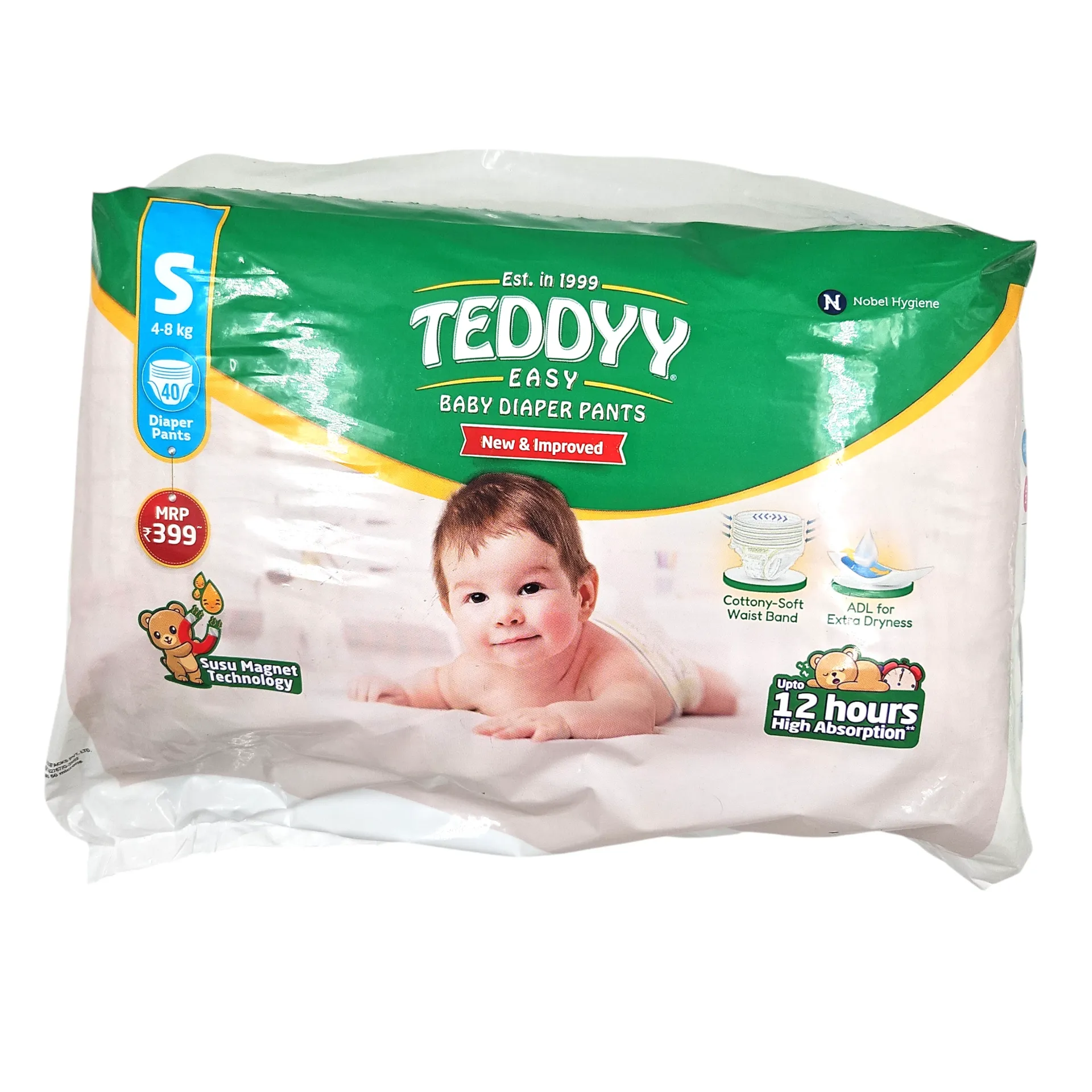 [IX2505320] Teddy Baby Diaper Pants Medium Pack Of 30 MRP 379