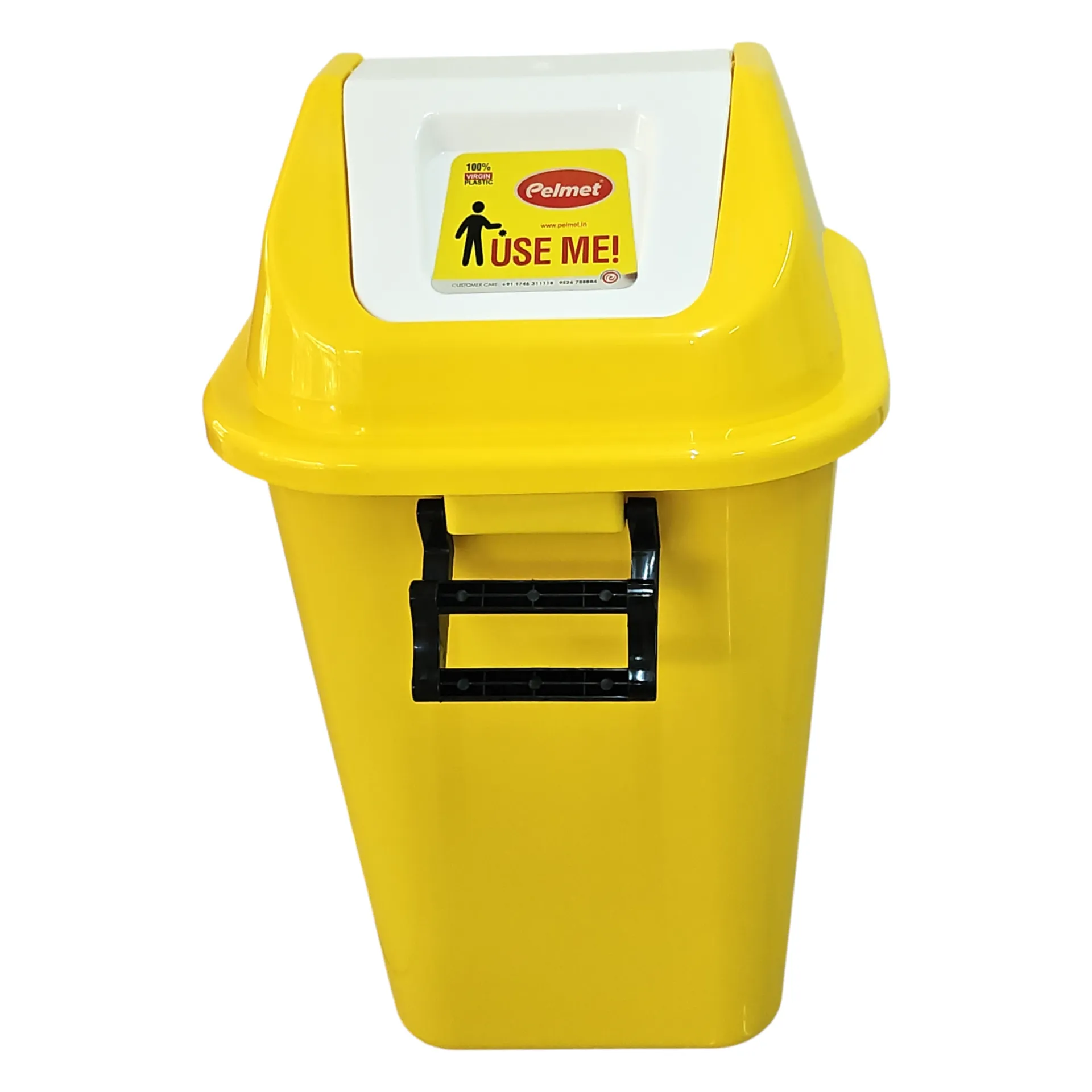 [IX2505415] Pelmet Super Deluxe Swing Square Dust Bin With Lid