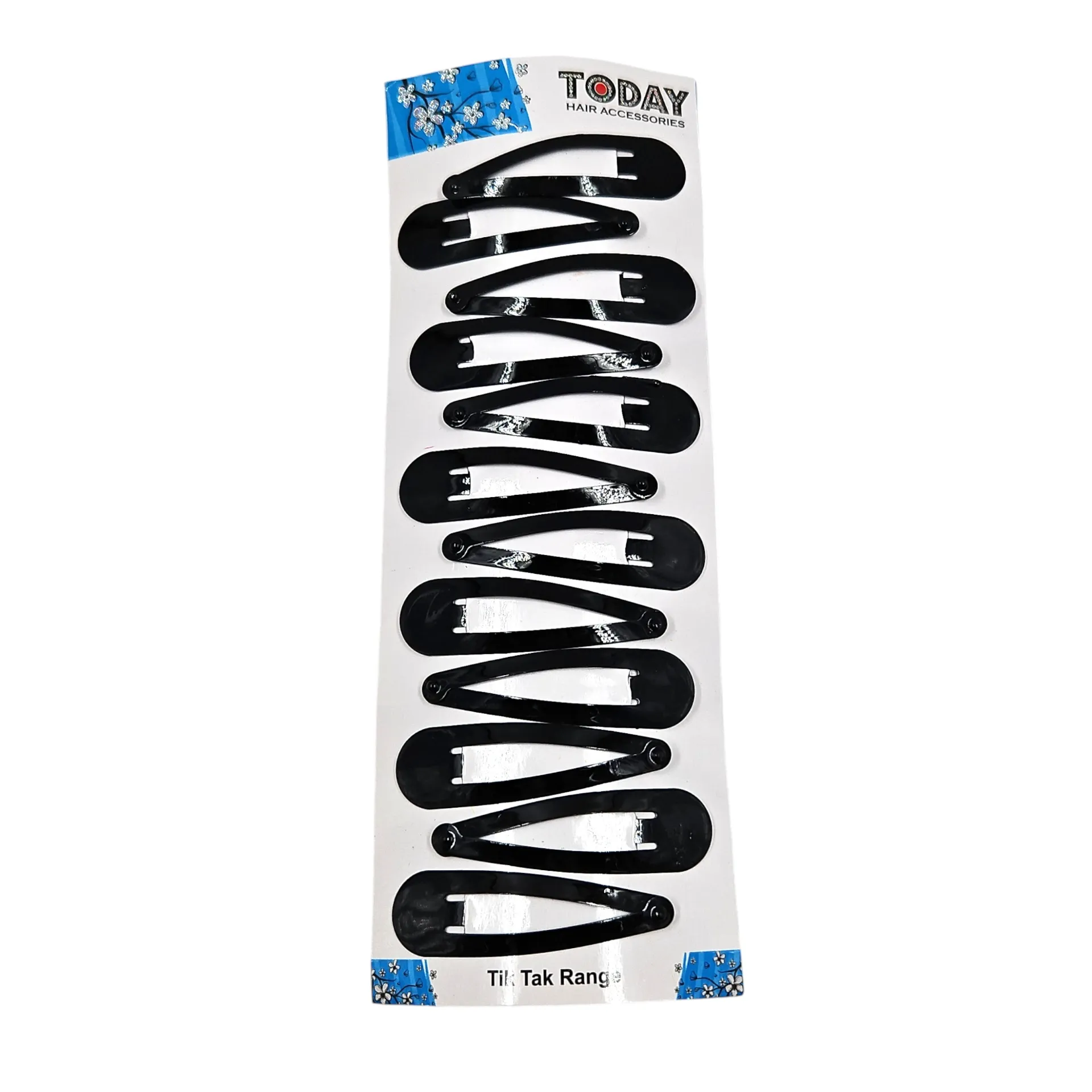 Today Hair Tik Tik Black Frame Round Corner 6.5cm