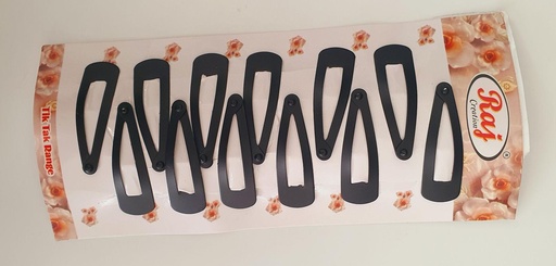 [IX000996] Hair Tik Tik Matte Black Small 