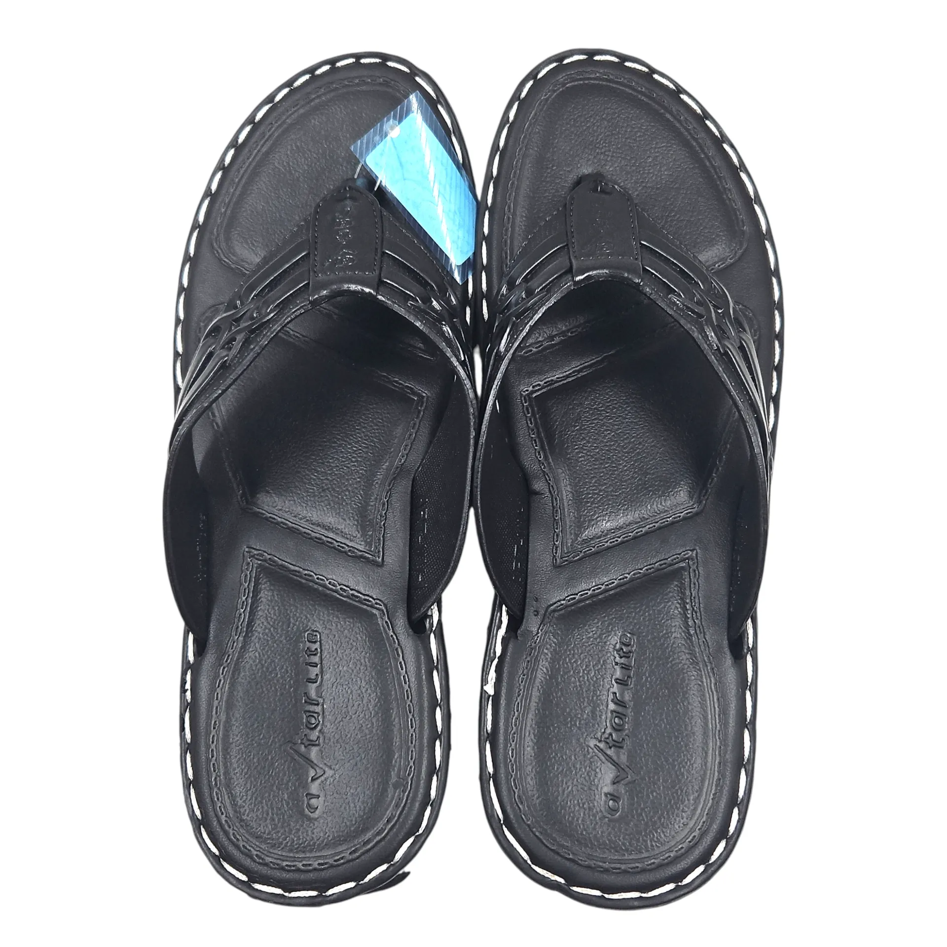 Avtar Lite Gents Casual Slipper Black