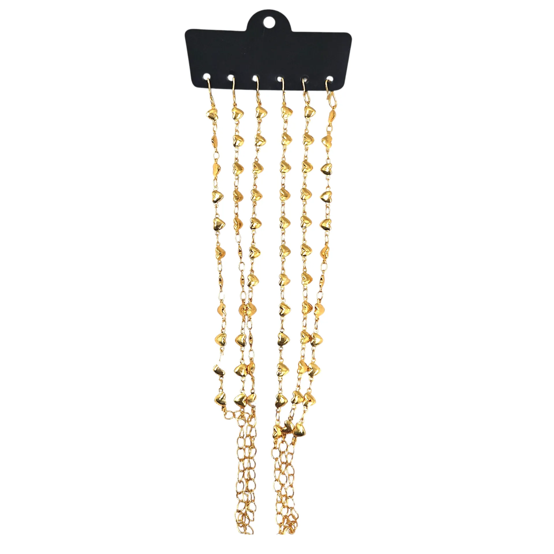 Golden Hearts Shaped Bracelet