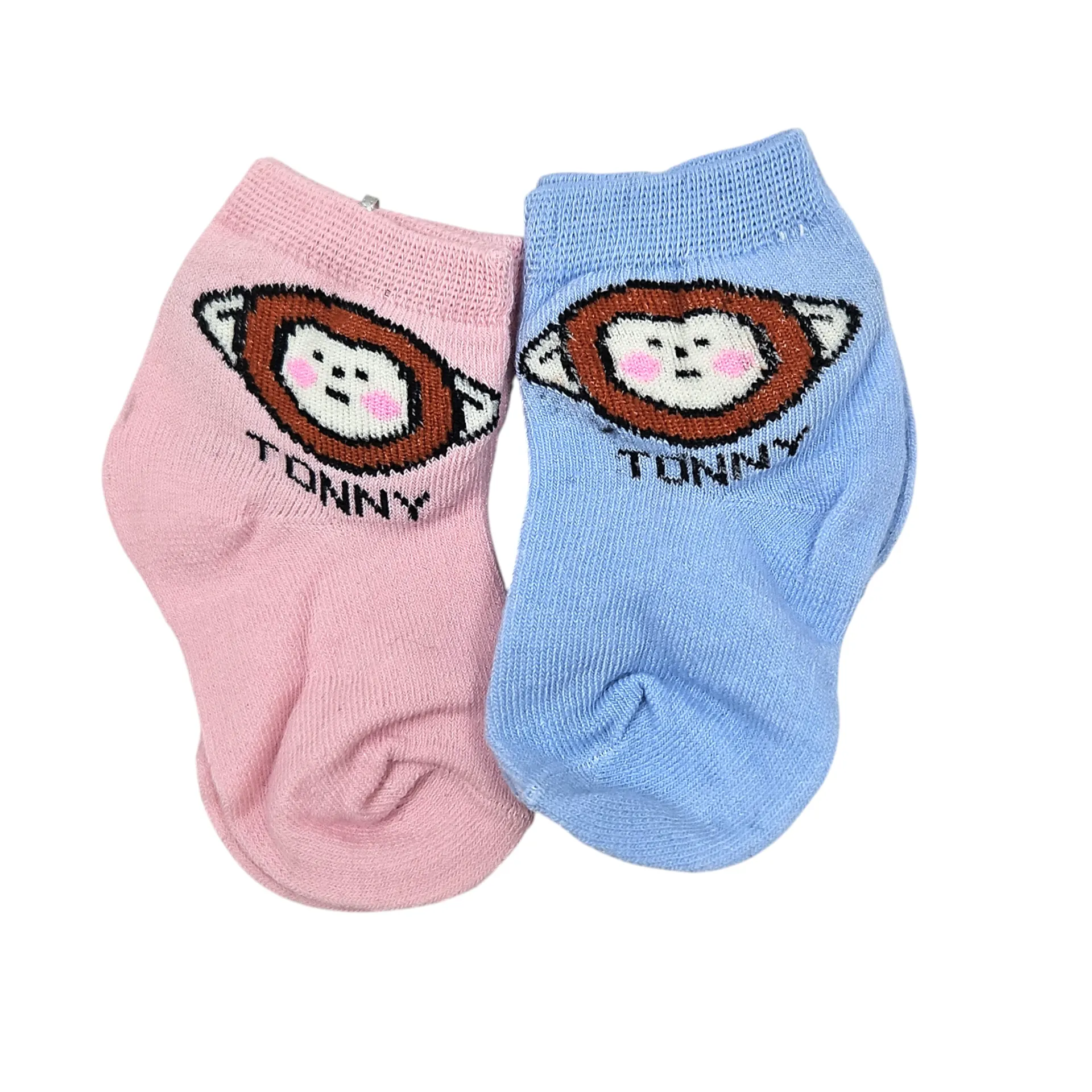 [IX2600075] Yun Chun Tonny  0-3 Months Baby Socks Pack Of 2