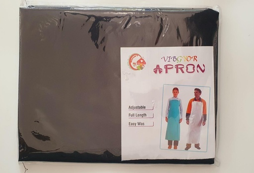 [IX001050] Kitchen Full Length Adjustable Apron  (Black)