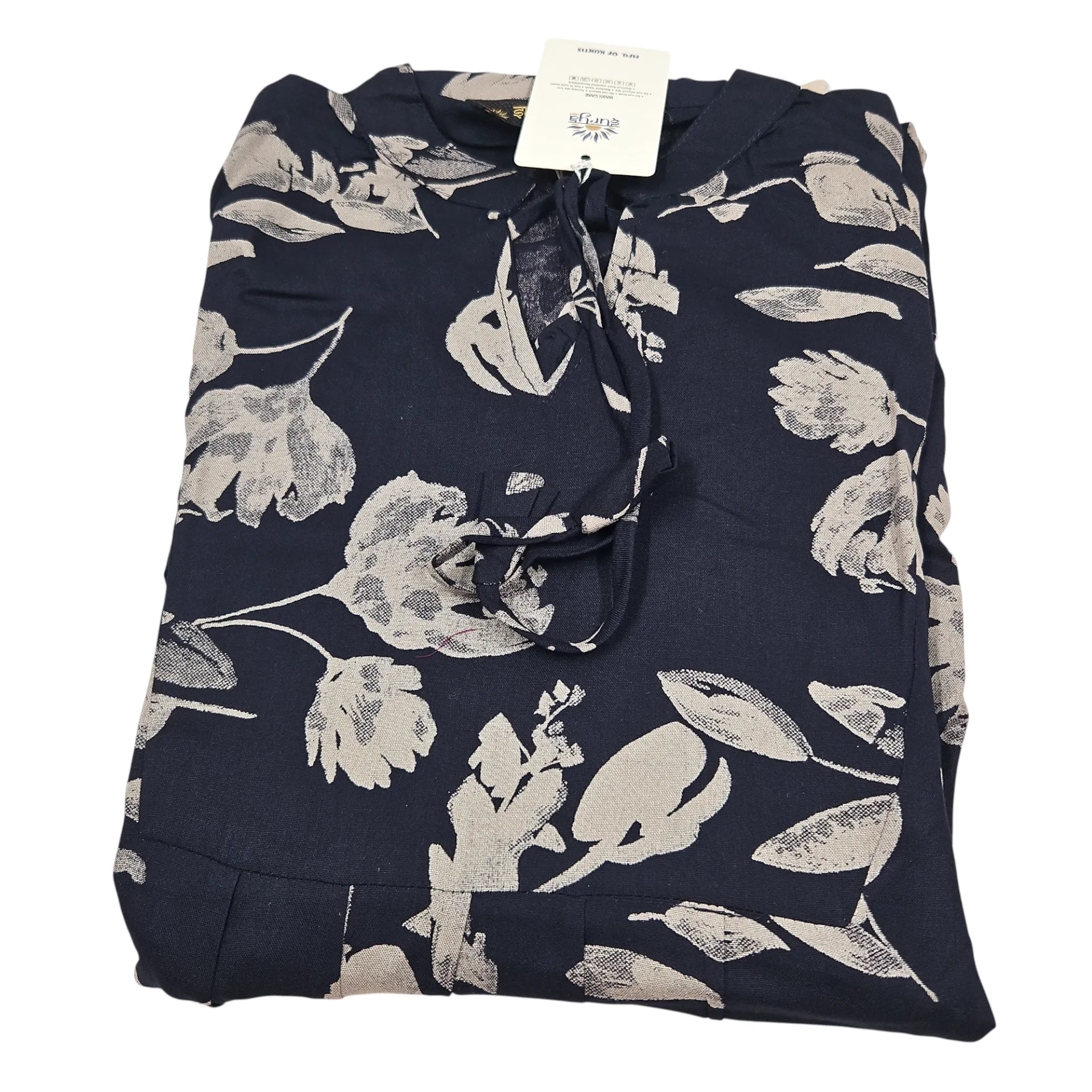 N-135 Surya Saaz Printed Short Kurtis XXL