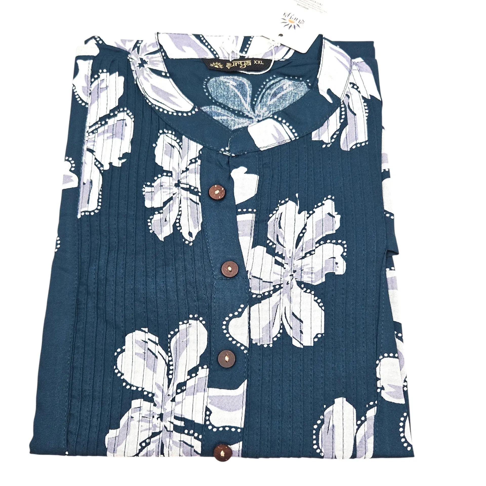 N-135 Surya Saaz Printed Short Kurtis XXL