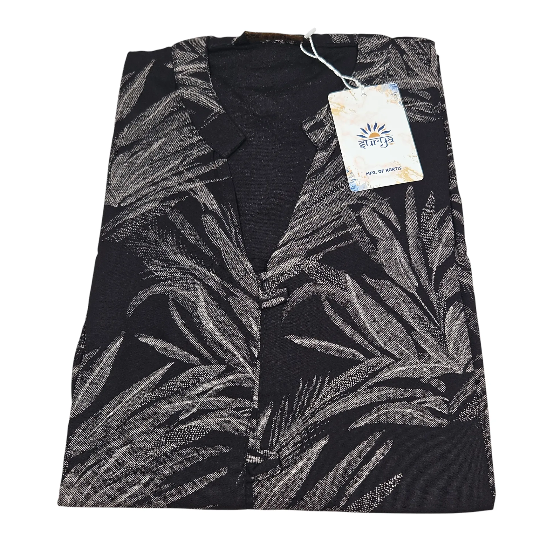 N-135 Surya Saaz Printed Short Kurtis XXL