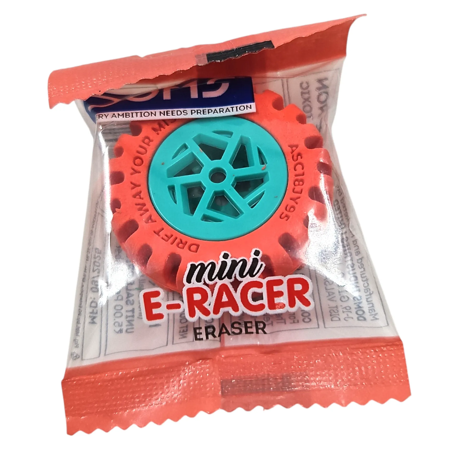 Doms Mini E-Racer Wheel Erasers