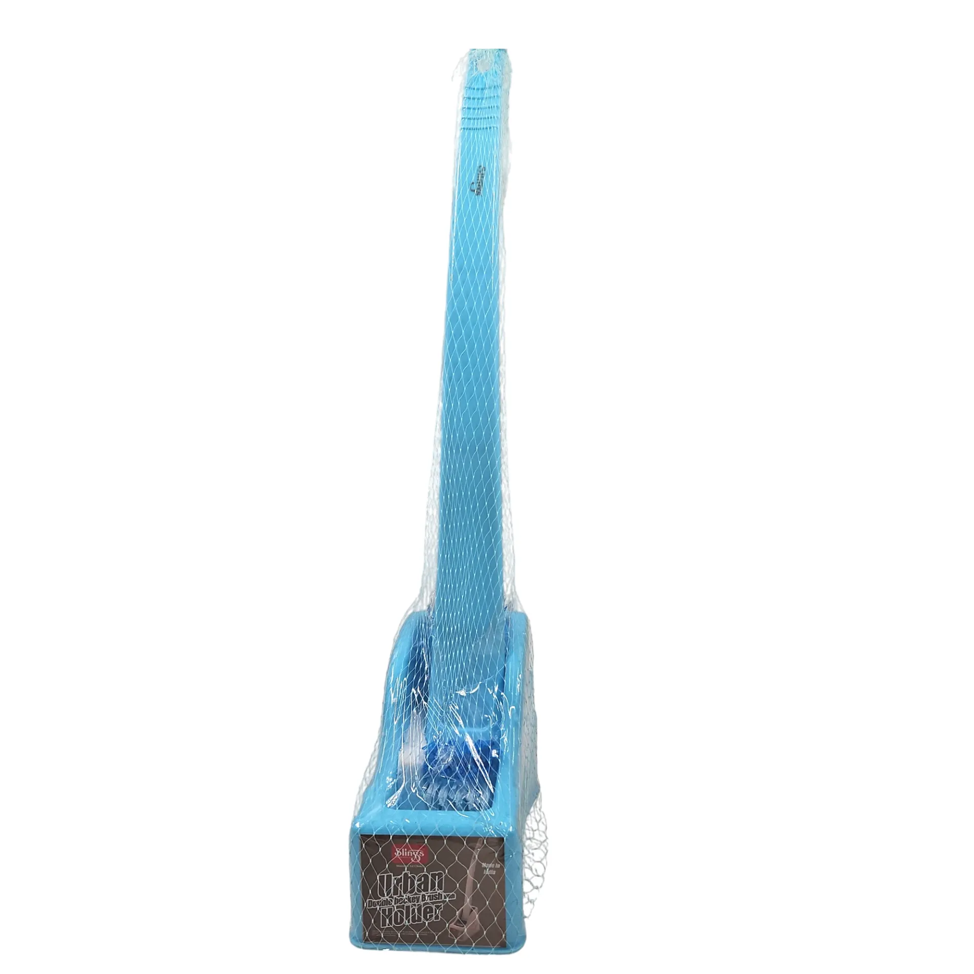 [IX2600217] Slings Urban Double Hockey Toilet Brush With Container (Blue)