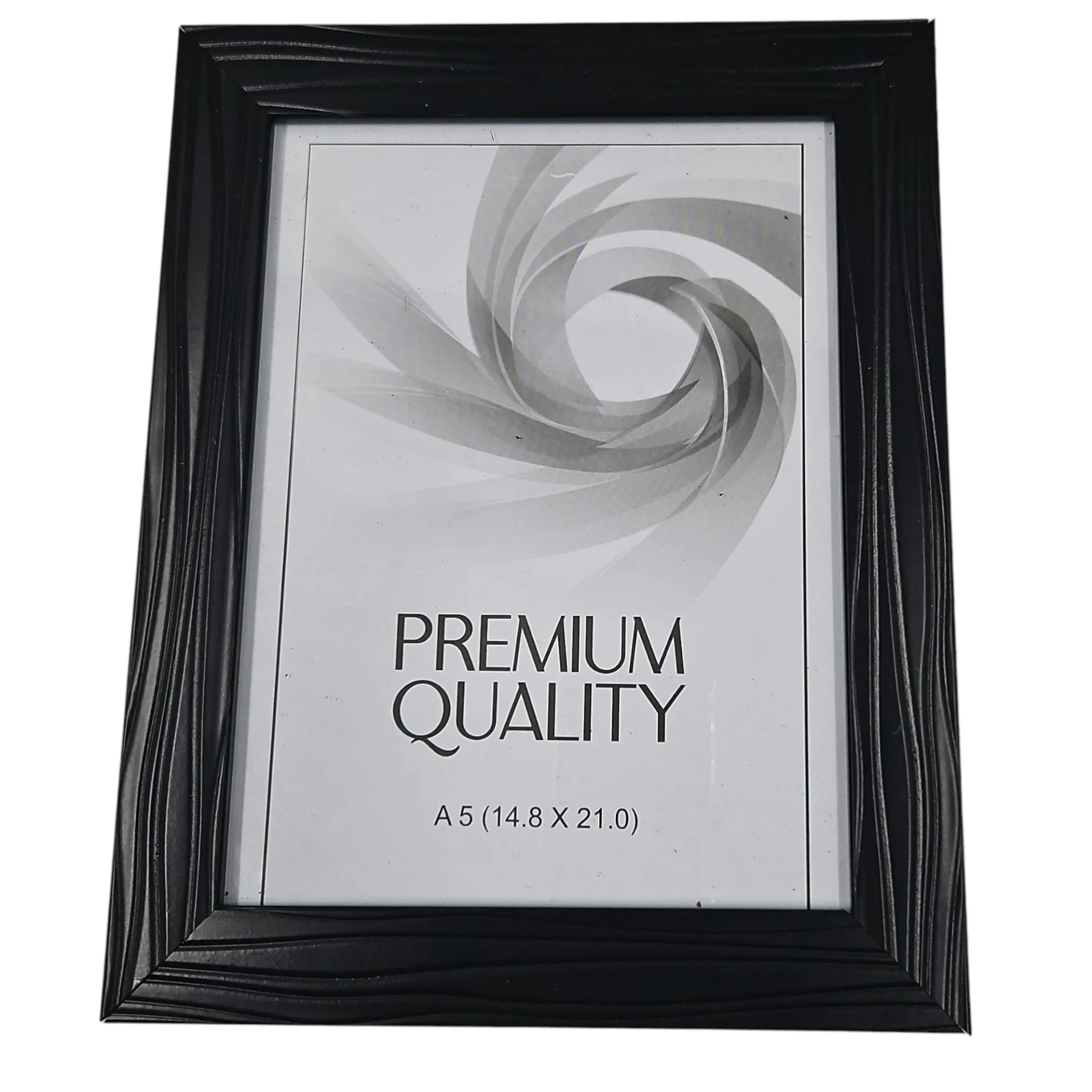 [IX2600222] 6 X 8 A5 Blank Frame 1 Inch Boarder (Black)
