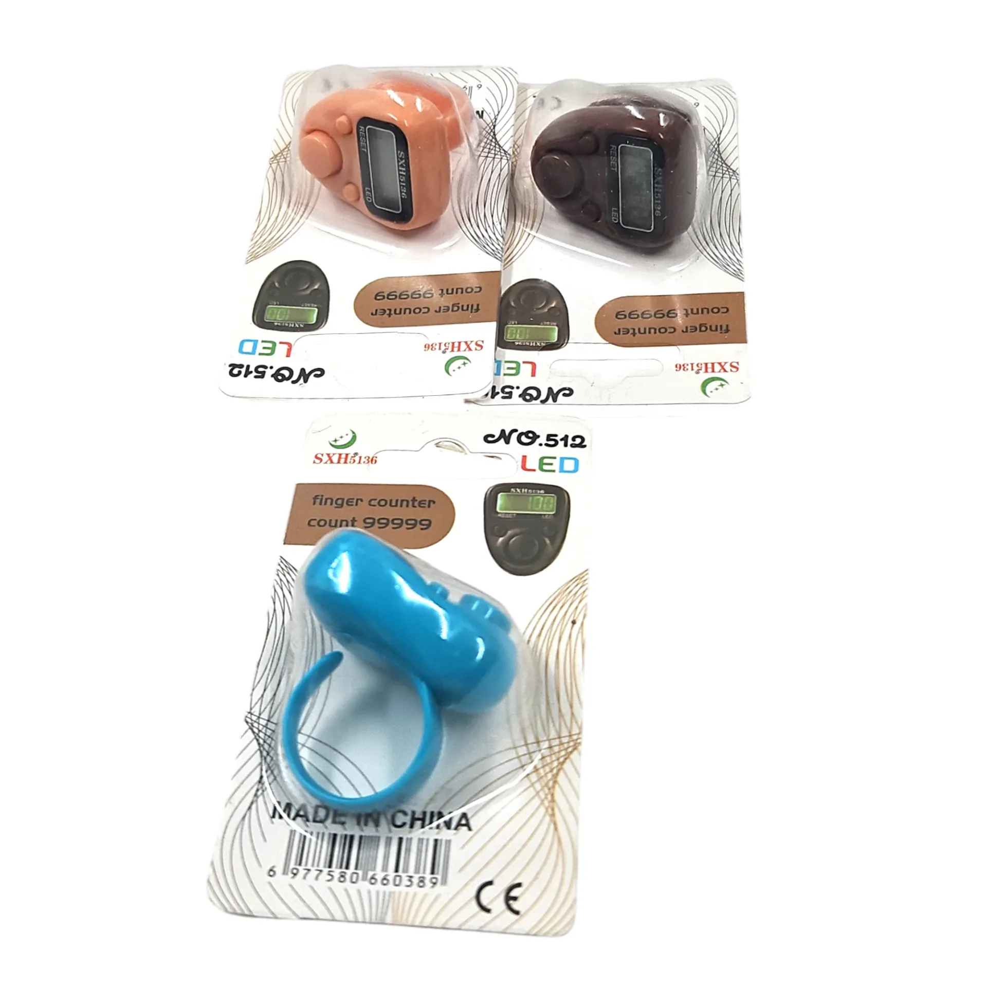 512 Finger Digital Counter With LED Light