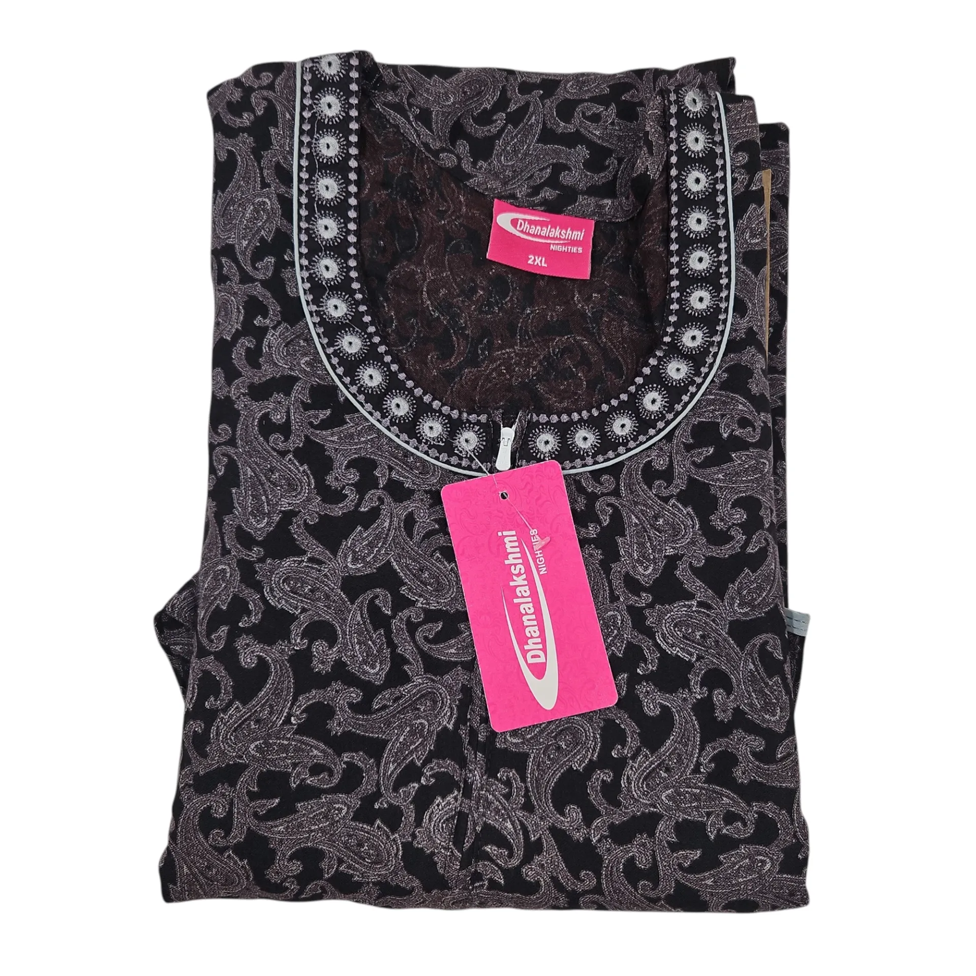 Dhanalakshmi Mehandi Printed Rayon Maxi XXL