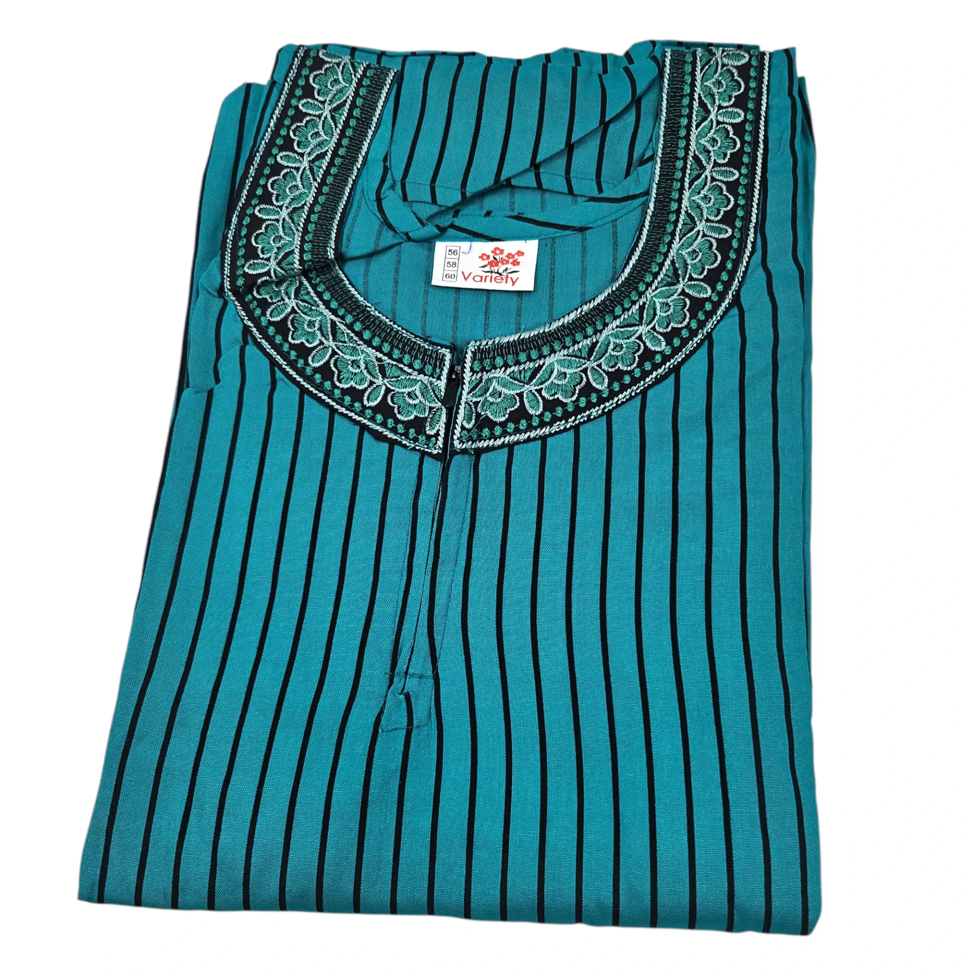 Variety Black Slanted Lines Colored Maxi 56