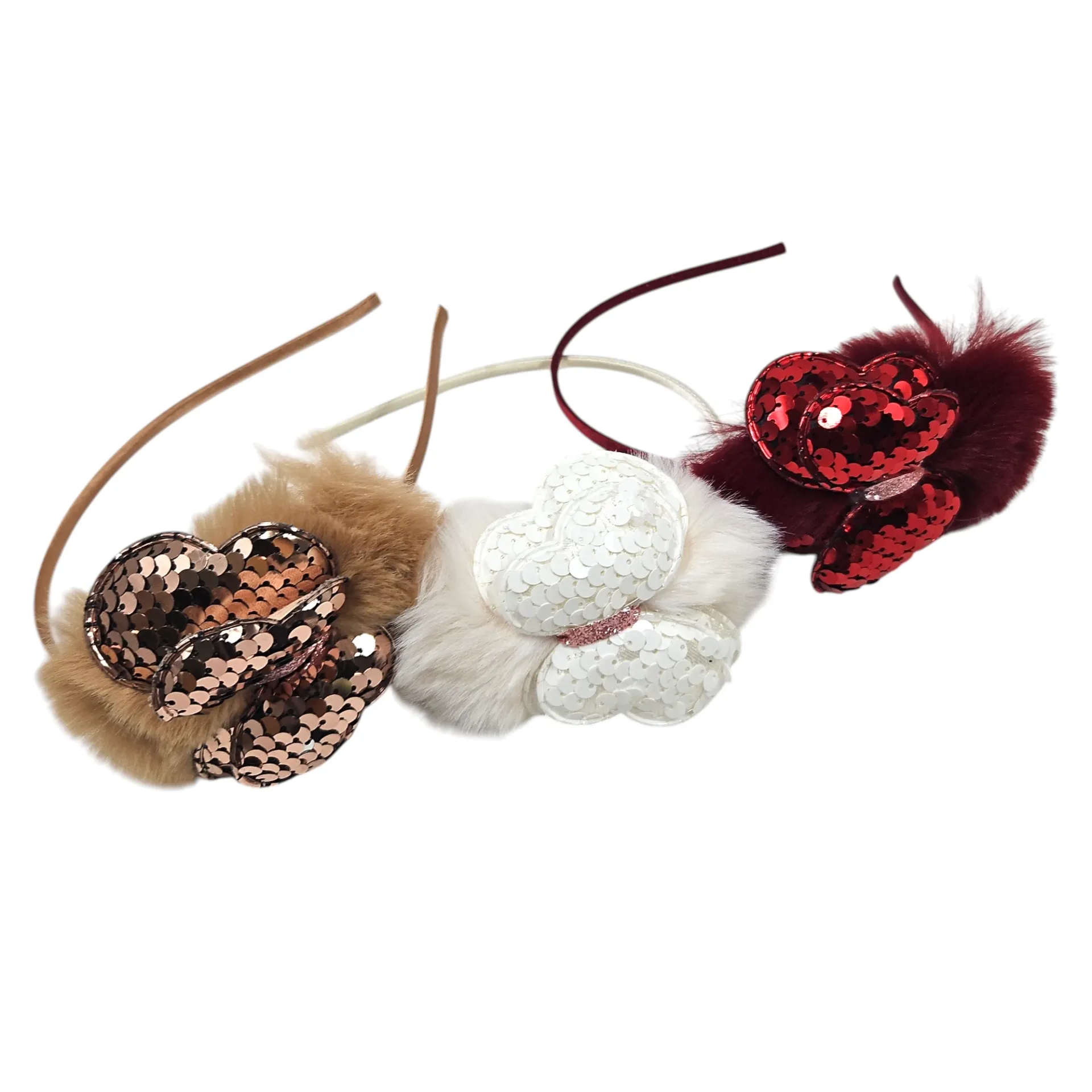 [IX2600344] Hair Band With Sequence Butterfly