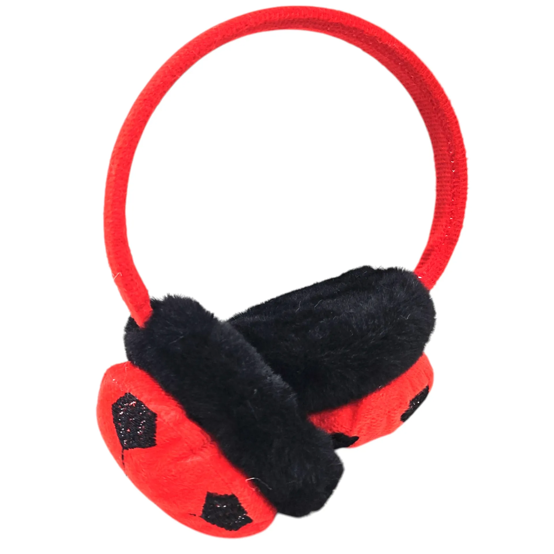 Winter Plush Bunny Earmuffs With Ears