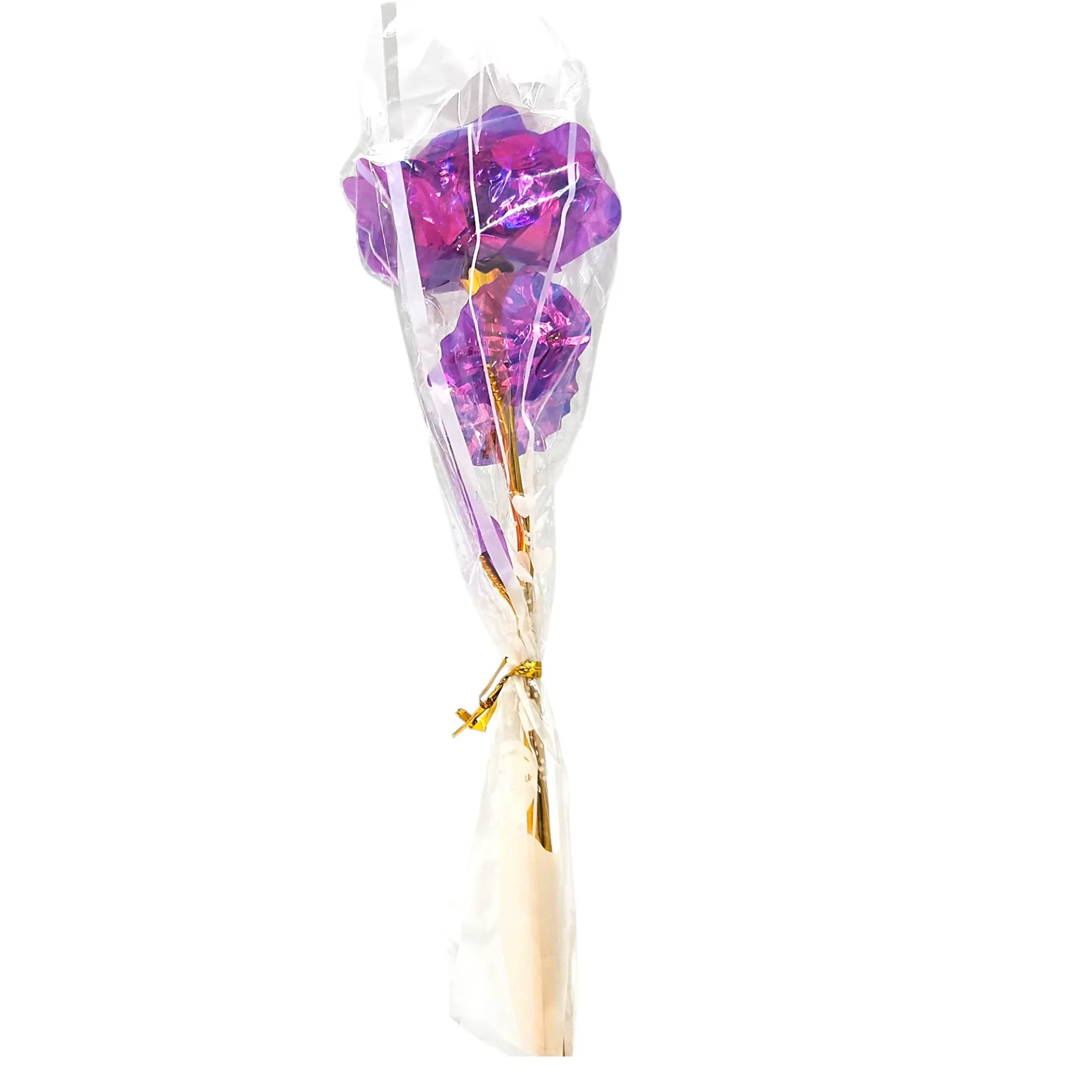Artificial Realistic Plastic Roses For Gifts & Crafts