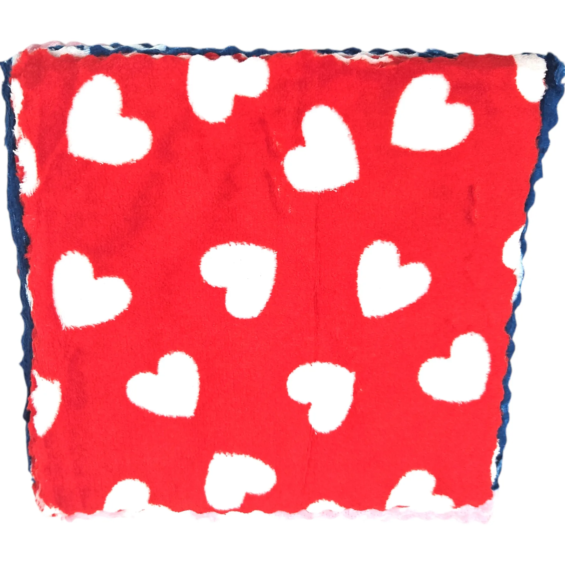 N-E9 Heart Shape Water Cutting Face Towel 25x25cm
