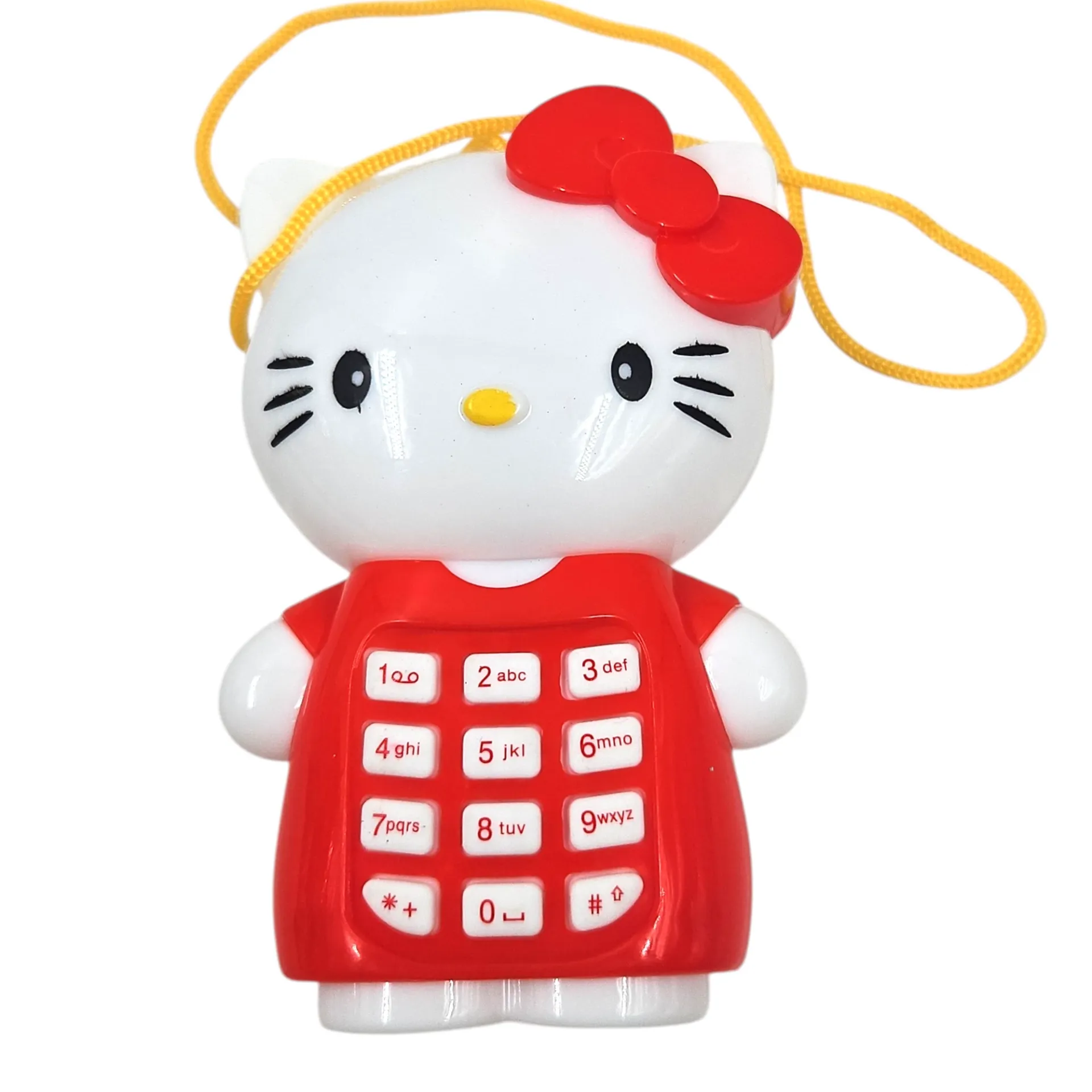 [IX2600414] Hello Kitty Kids Phone With Music  (Red)