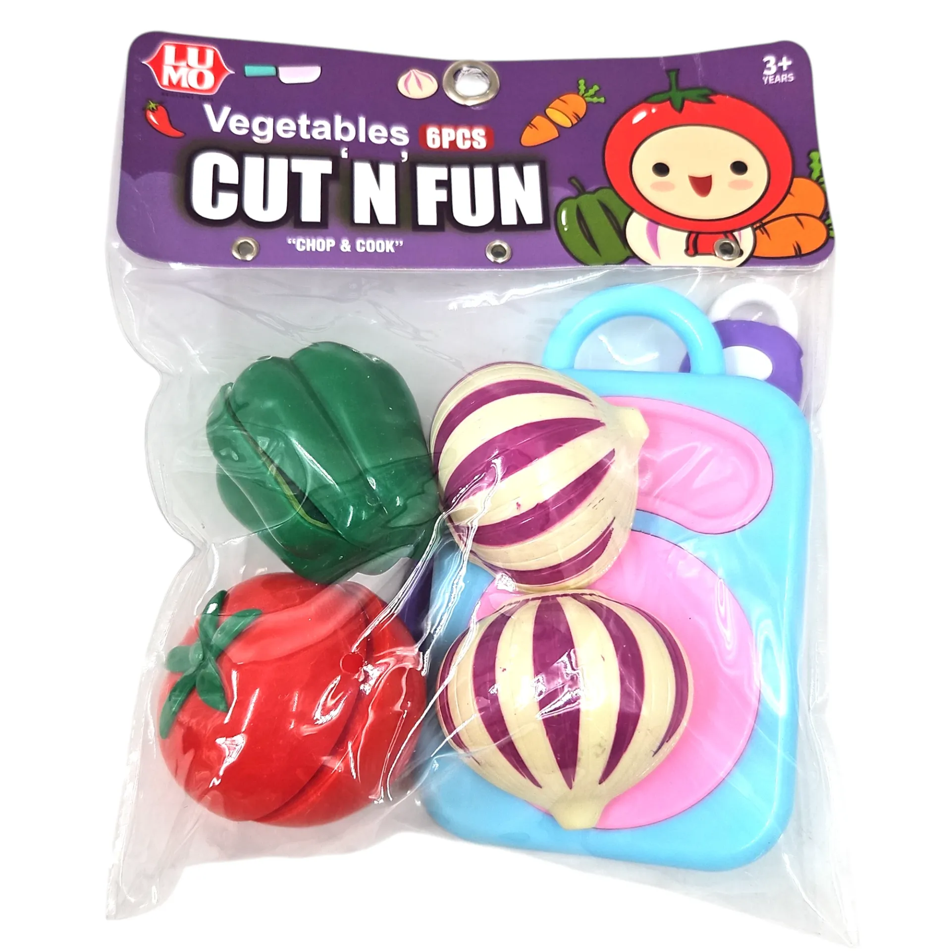 LM-408 Cut N Fun Vegetable Cutting Set 6 Pcs