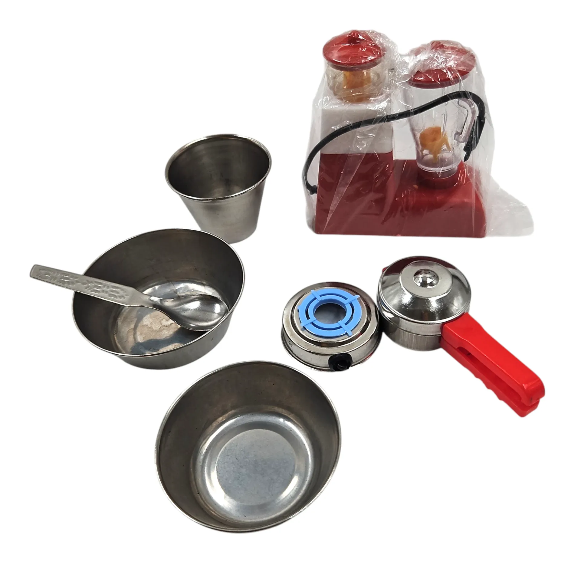 [IX2600453] Super Chef Steel Kitchen Set 9 Pcs