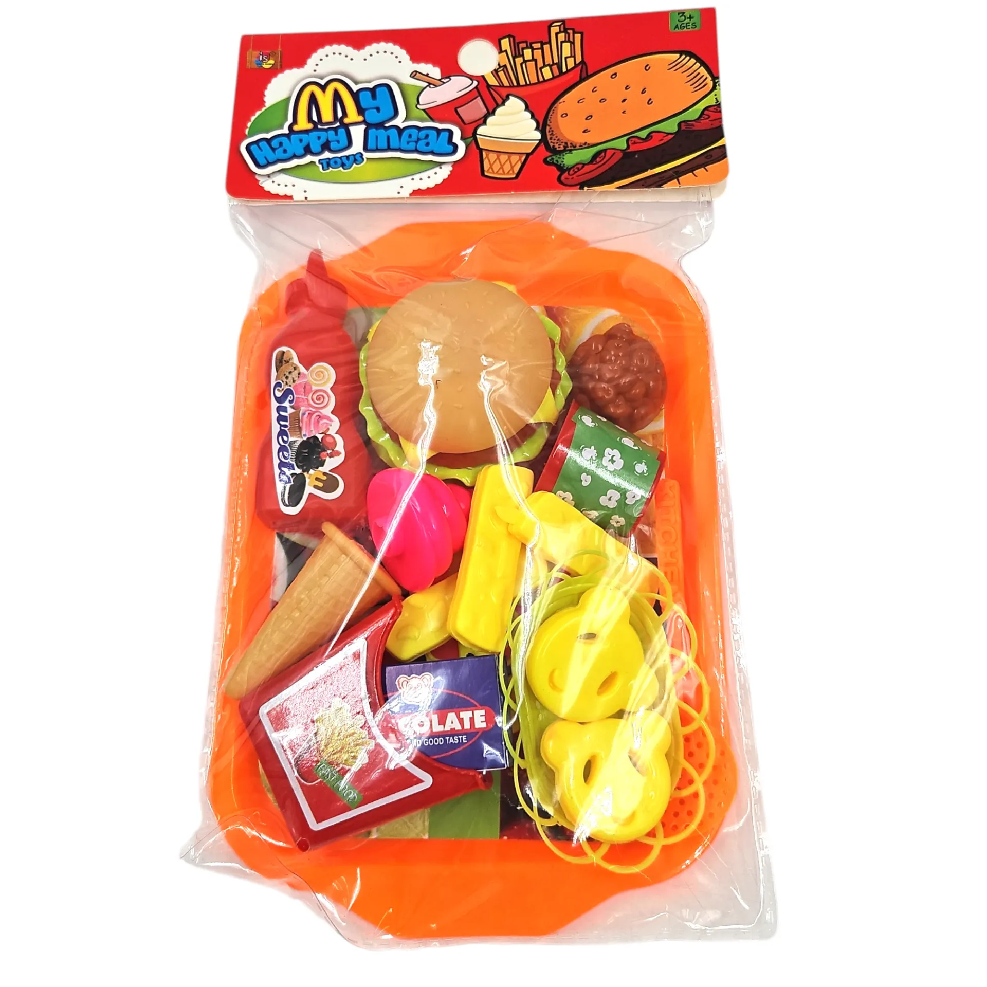 [IX2600459] My Happy Meal Fast Food Set 10 Items