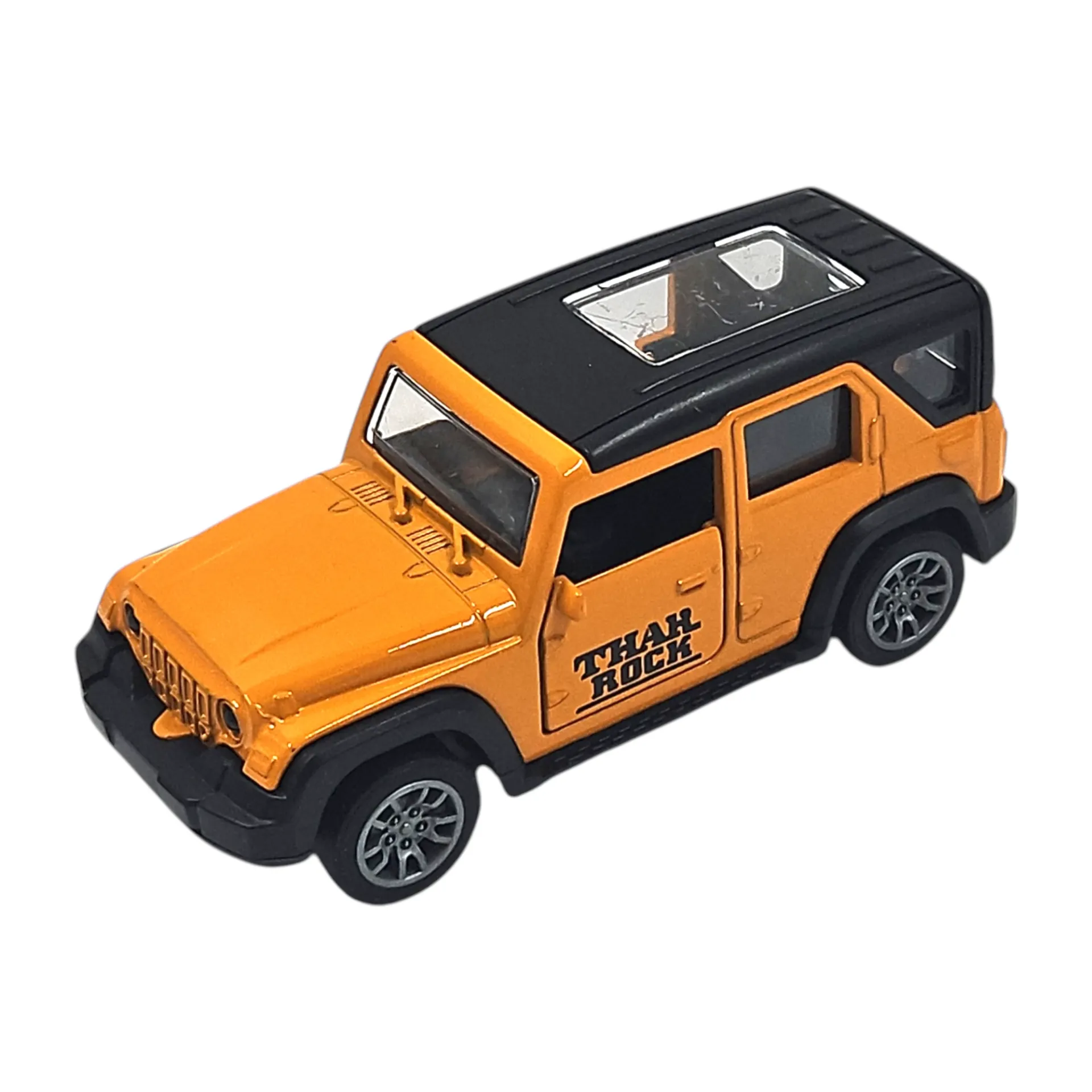 [IX2600486] Die-Cast 1:32 Scale Model Openable Doors & Light Music Pull Back Series Thar Rock