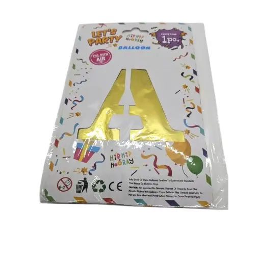 [IX002228] Alphabetic Letter Foil Balloons 
