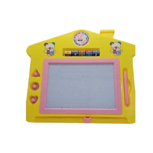 [IX002246] Magic Slate With Magnetic Pen & 3 Shapes  