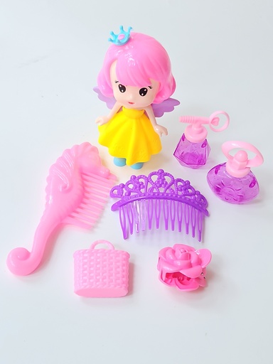 [IX002364] Kids Doll Play Set 7 Pcs Set