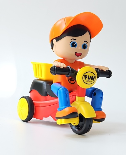 [IX002379] Fun Delivery Boy Toy Scooter 