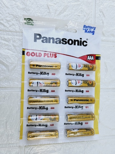 [IX002727] Panasonic Gold Plus AAA Batteries 
