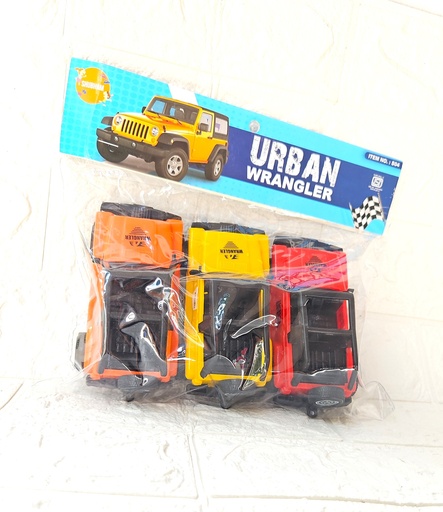 [IX2400019] Urban Wrangler Small Jeep Set Of 3