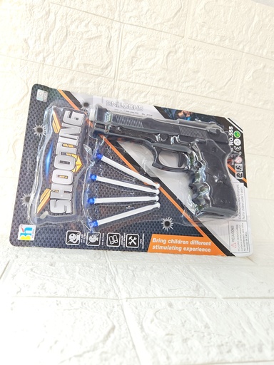 [IX2400027] Shooting Toy Gun With 4 Bullets
