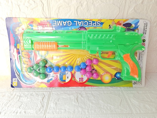 [IX2400033] Ball Shooting Gun With 18 Balls
