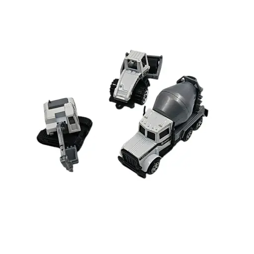 [IX2400116] City Traffic Alloy Mini Construction Vehicles