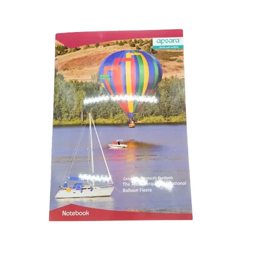 [IX2401871] Apsara A4 Ruled Notebook 29.7x21 cm 172 Pages