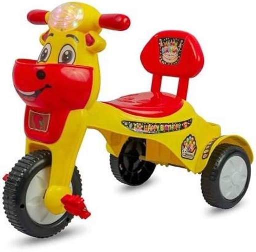 [IX000216] Happy Birthday Pedal Vehicle With Lights & Music 