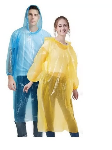 [IX2402358] Rani Poncho Rain Coat Adult Free Size