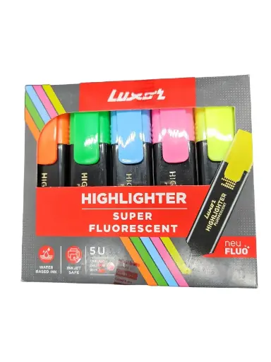 [IX2402409] Luxor Highlighter Super Fluorescent 5U 1852