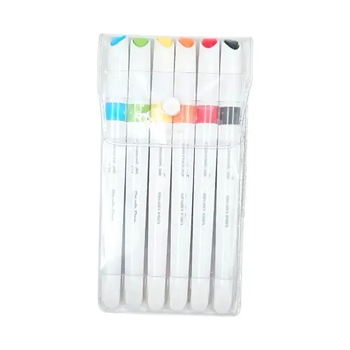[IX2402566] Camel Brush Pen 6 Shades
