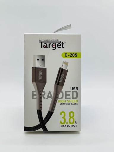 [IX000028] C205 USB - Type C Charging Cable [Target] 