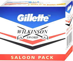 [IX2402612] Gillette Wilkinson Stainless Steel Razor Blade 10/Pkt