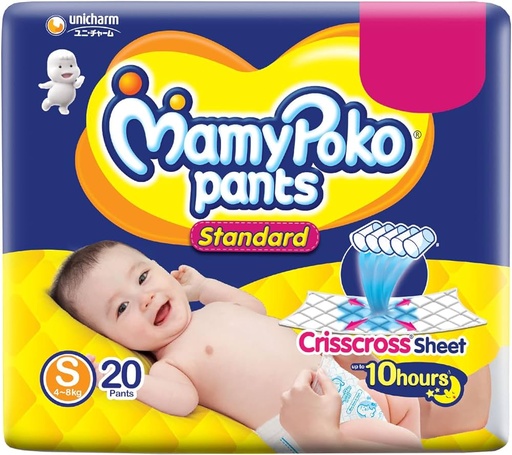 [IX2402660] Mamy Poko Standers Diaper Pants Small 20s/Pack