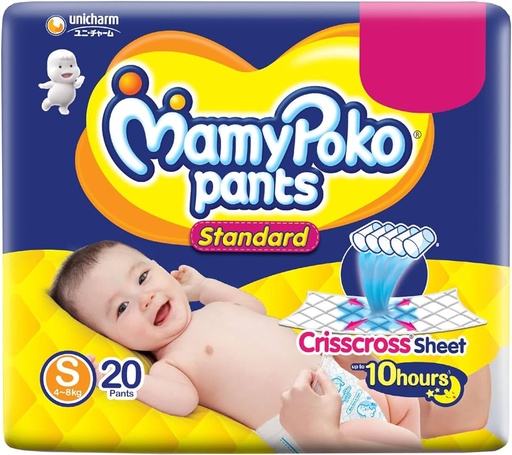 [IX2402660] Mamy Poko Standers Diaper Pants Small Pack Of 20