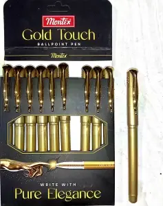 [IX2402787] Montex Ball Pen Gold Touch Pcs