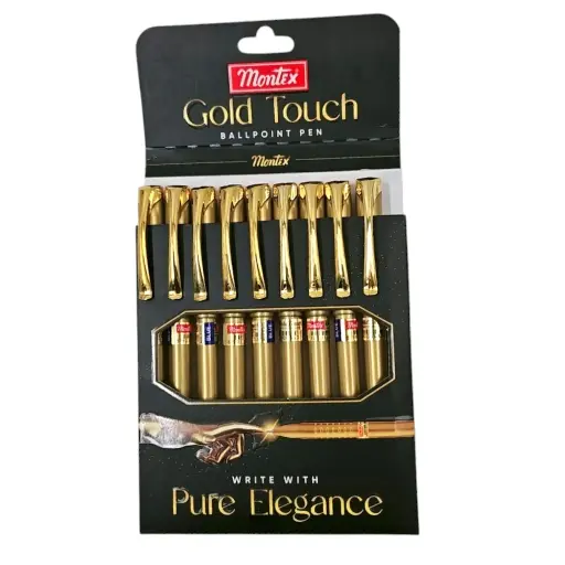 [IX2502503] Montex Ball Pen Gold Touch Pcs