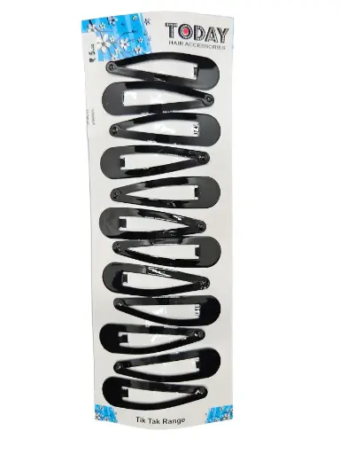 [IX2402851] Today Hair Tik Tik Glossy Black 5.5cm