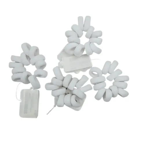 [IX2503847] Hair Bun 2cm Soft & Elastic Bundle of 12