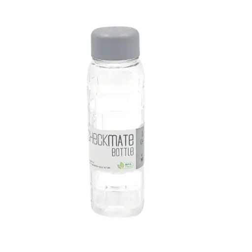 [IX2502833] Bossberry Checkmate Transparent 600ml Bottle 19.5x6cm