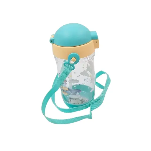 [IX2403160] Imperial Kids Sipper Water Bottle With string And Push Button
